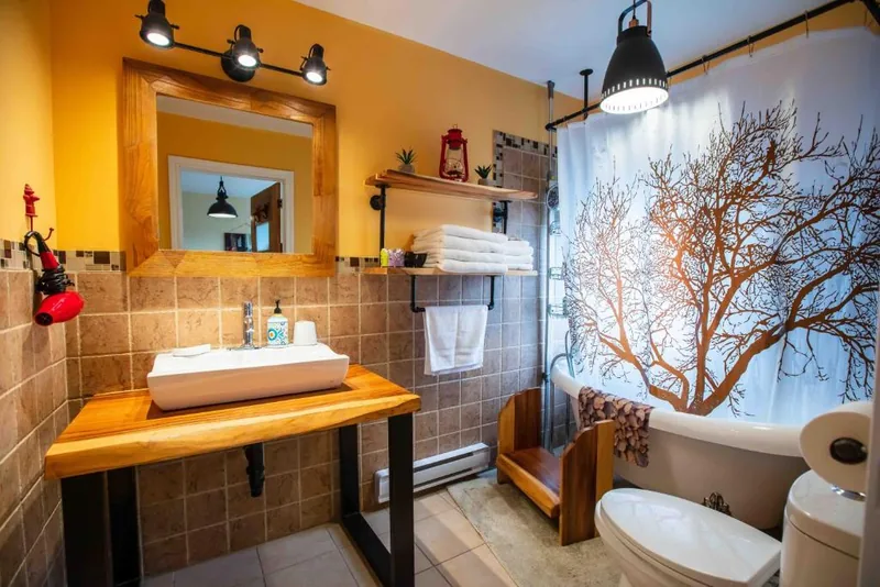 Salle de bain privée de la Suite Atlas